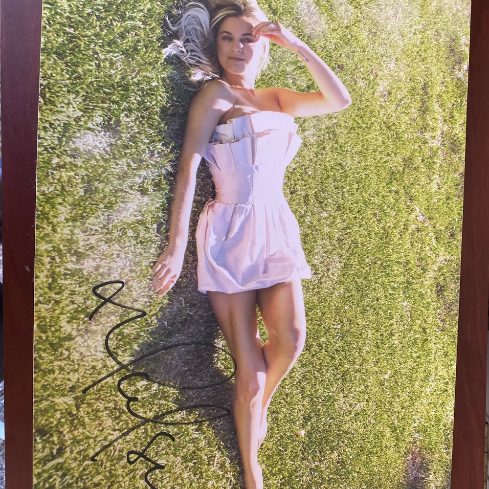 Signed Kelsea ballerini poster